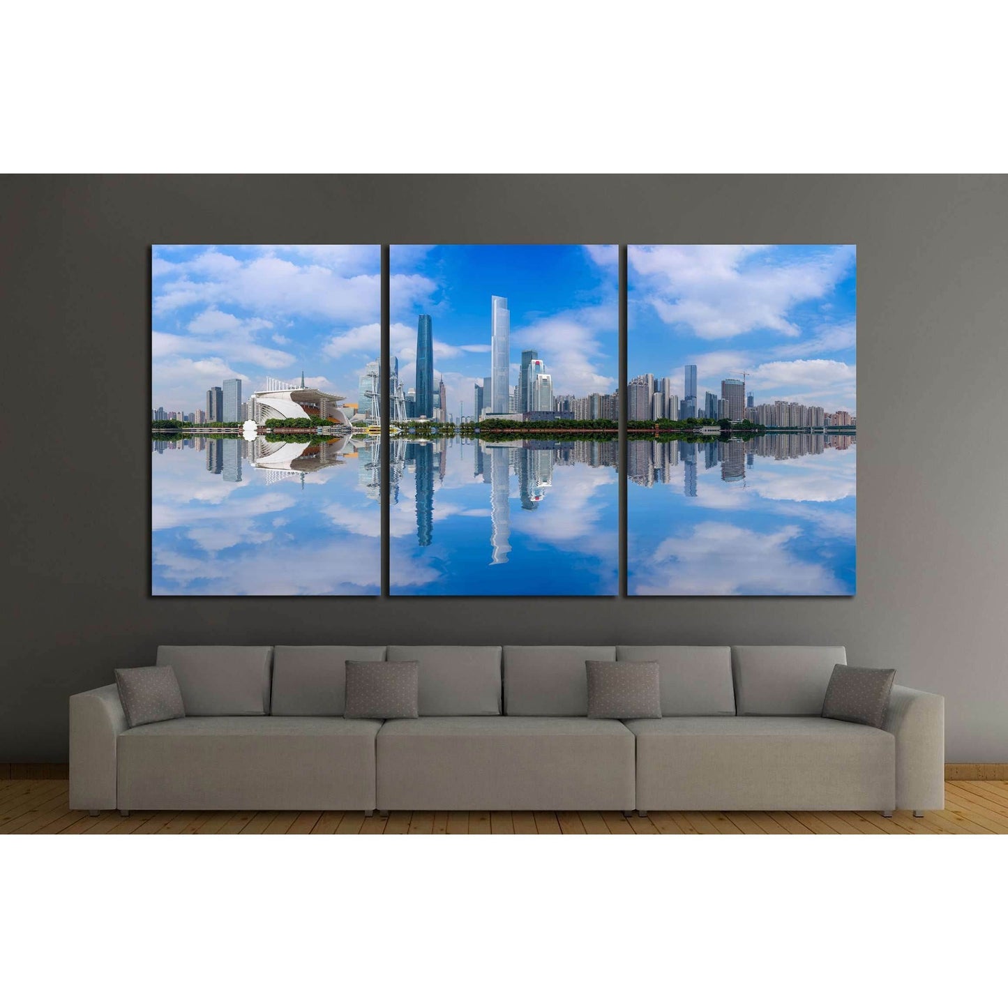 Guangzhou beautiful city scenery №2401 Ready to Hang Canvas PrintCanvas art arrives ready to hang, with hanging accessories included and no additional framing required. Every canvas print is hand-crafted, made on-demand at our workshop and expertly stretc