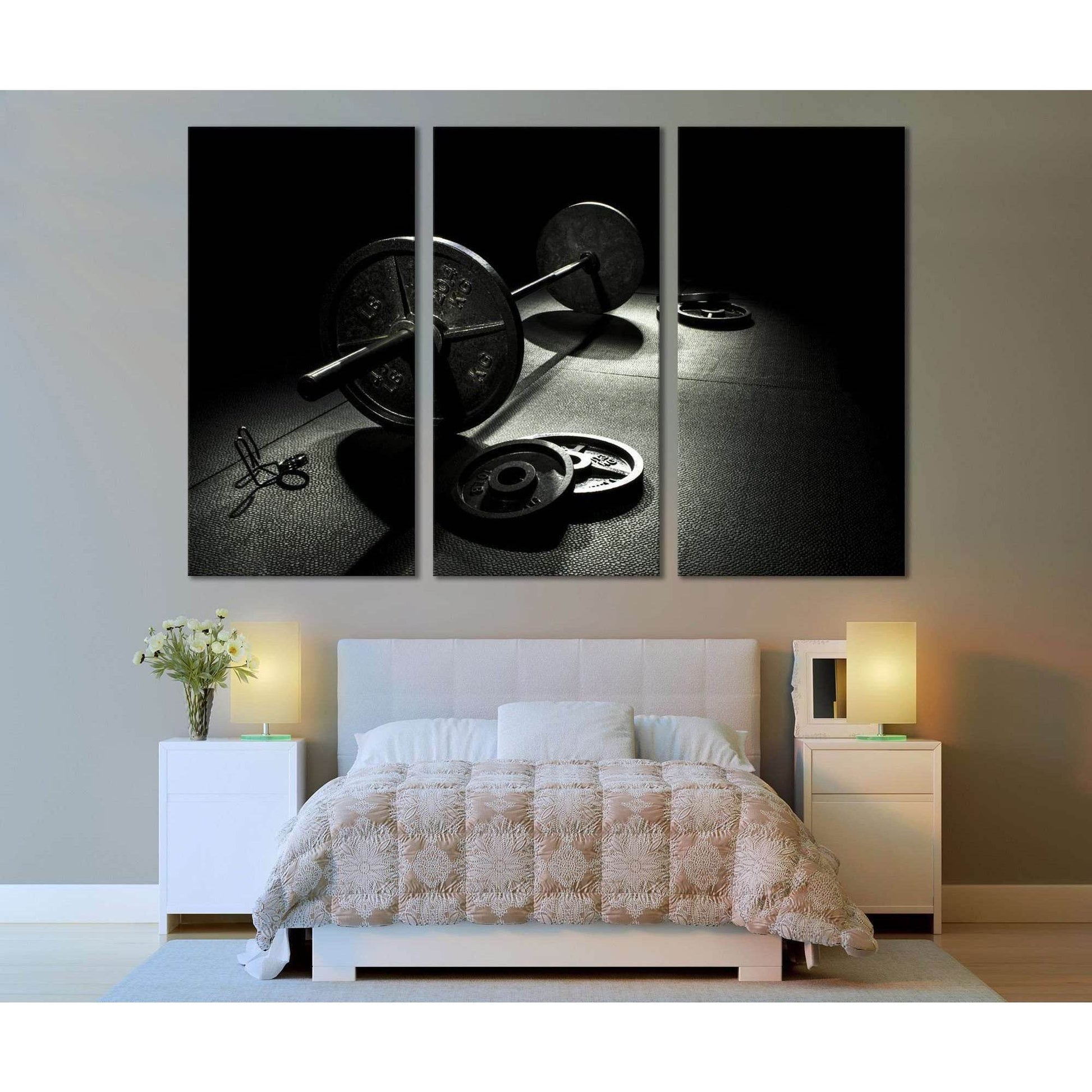 Gym / Crossfit №630 Ready to Hang Canvas PrintCanvas art arrives ready to hang, with hanging accessories included and no additional framing required. Every canvas print is hand-crafted, made on-demand at our workshop and expertly stretched around 100% Nor