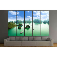 HALONG bay in vietnam, TiTop island №1905 Ready to Hang Canvas PrintCanvas art arrives ready to hang, with hanging accessories included and no additional framing required. Every canvas print is hand-crafted, made on-demand at our workshop and expertly str