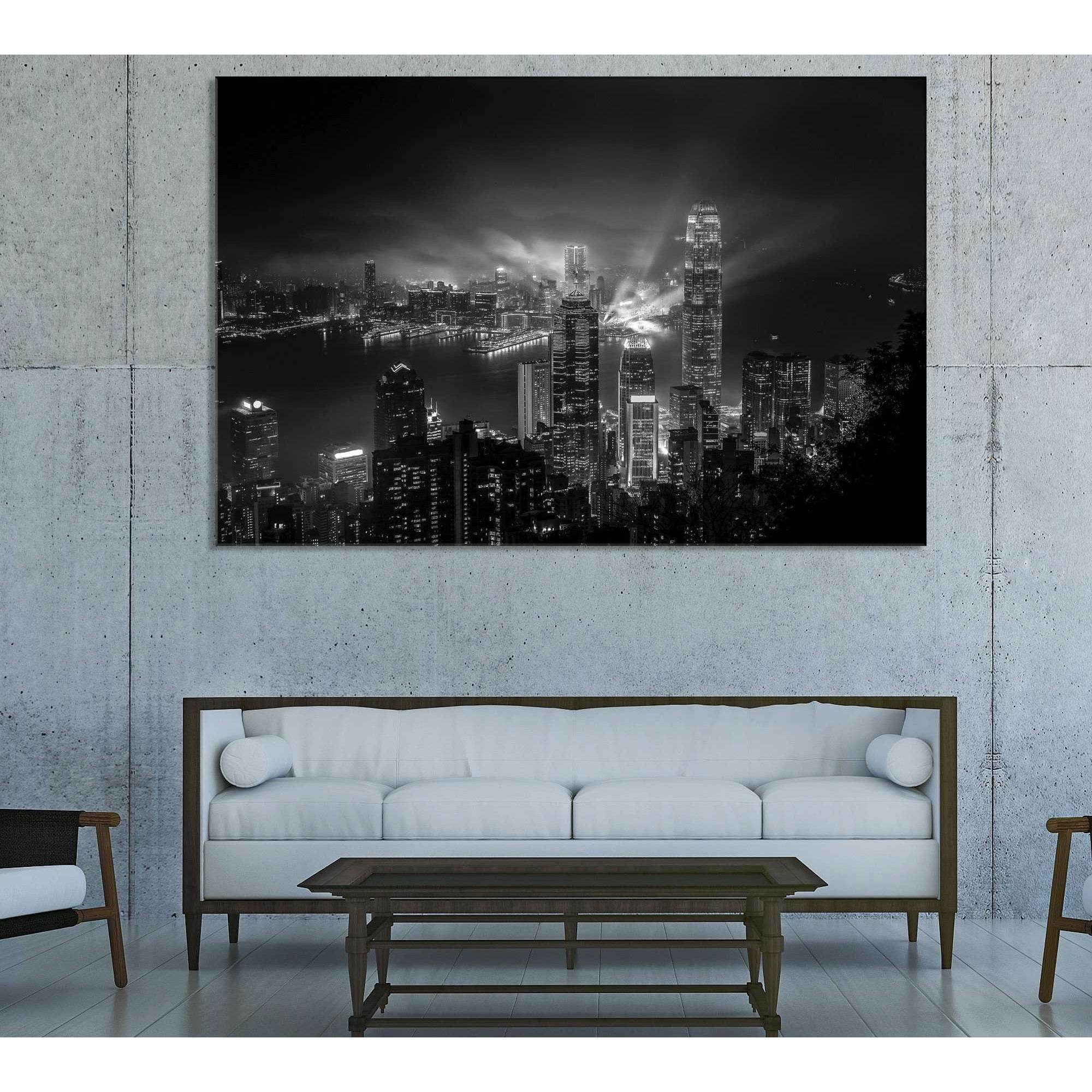 Hong Kong Cityscape №3014 Ready to Hang Canvas PrintCanvas art arrives ready to hang, with hanging accessories included and no additional framing required. Every canvas print is hand-crafted, made on-demand at our workshop and expertly stretched around 10