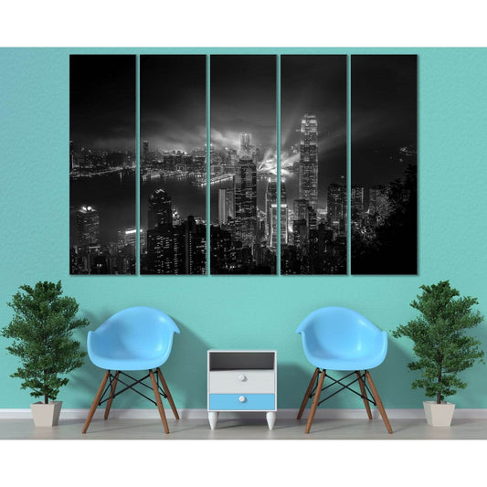 Hong Kong Cityscape №3014 Ready to Hang Canvas PrintCanvas art arrives ready to hang, with hanging accessories included and no additional framing required. Every canvas print is hand-crafted, made on-demand at our workshop and expertly stretched around 10