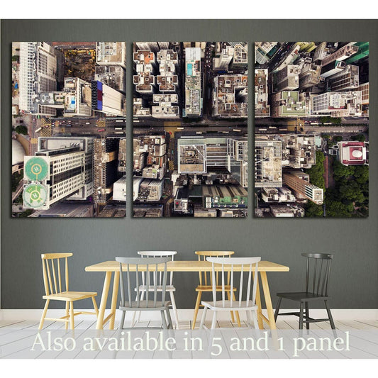 Hong Kong Global City with development buildings №1547 Ready to Hang Canvas PrintCanvas art arrives ready to hang, with hanging accessories included and no additional framing required. Every canvas print is hand-crafted, made on-demand at our workshop and