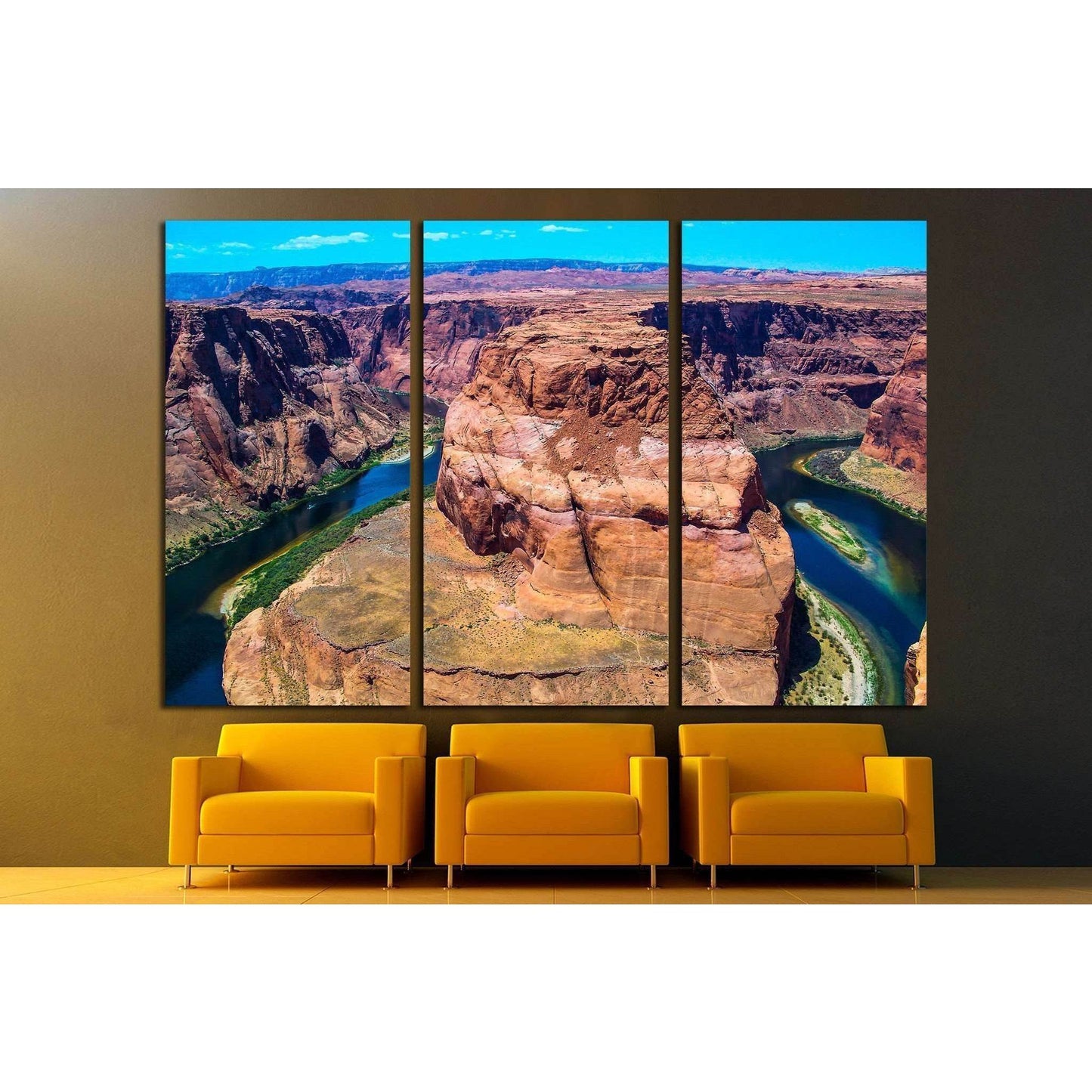 Horseshoe Bend in Arizona №1999 Ready to Hang Canvas PrintCanvas art arrives ready to hang, with hanging accessories included and no additional framing required. Every canvas print is hand-crafted, made on-demand at our workshop and expertly stretched aro