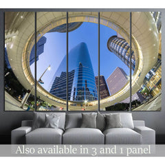Houston Downtown №1010 Ready to Hang Canvas PrintCanvas art arrives ready to hang, with hanging accessories included and no additional framing required. Every canvas print is hand-crafted, made on-demand at our workshop and expertly stretched around 100%