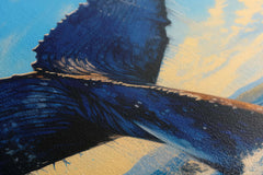 Humpback Whale Tail - Canvas Print - Artoholica Ready to Hang Canvas Print