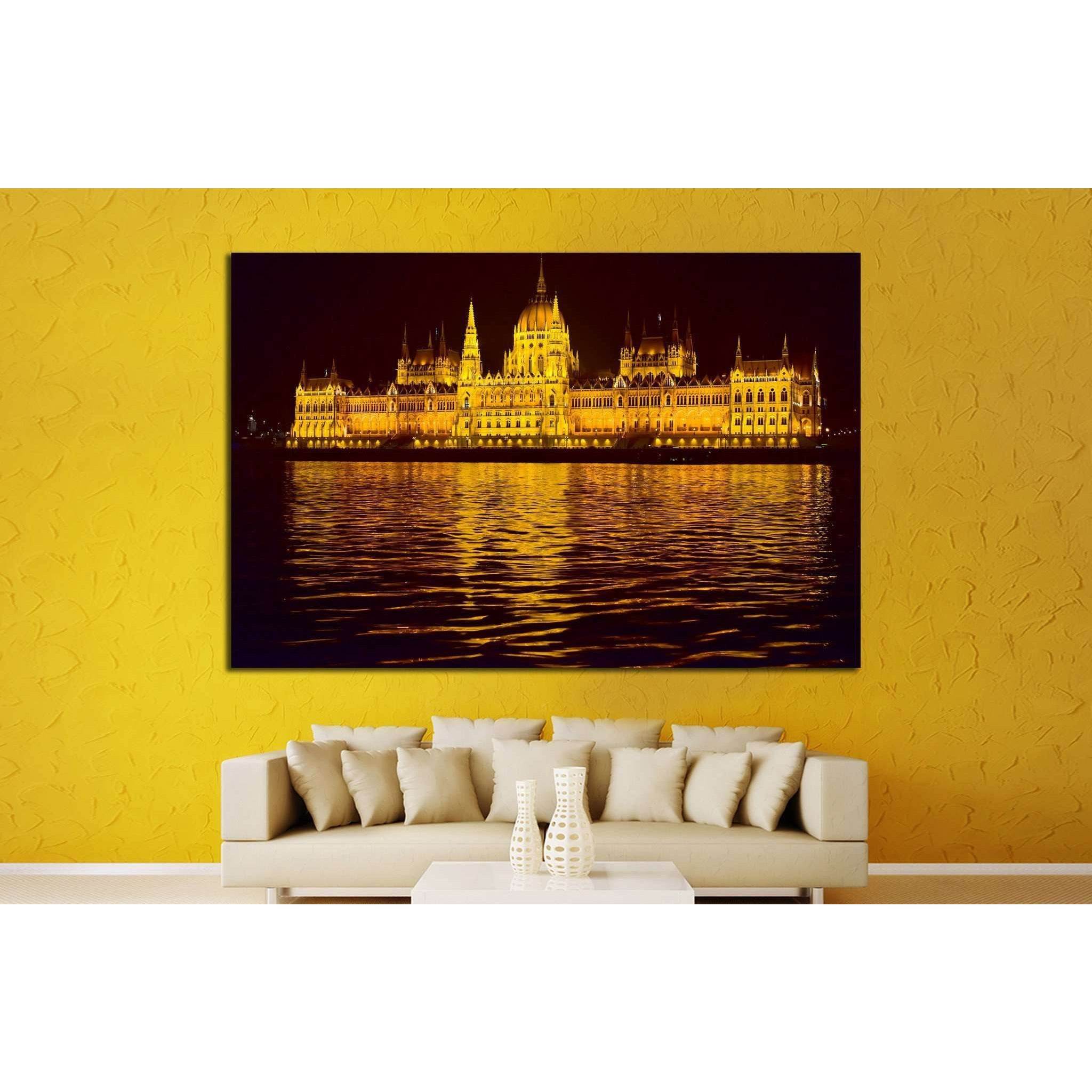 hungarian parliament building №724 Ready to Hang Canvas PrintCanvas art arrives ready to hang, with hanging accessories included and no additional framing required. Every canvas print is hand-crafted, made on-demand at our workshop and expertly stretched
