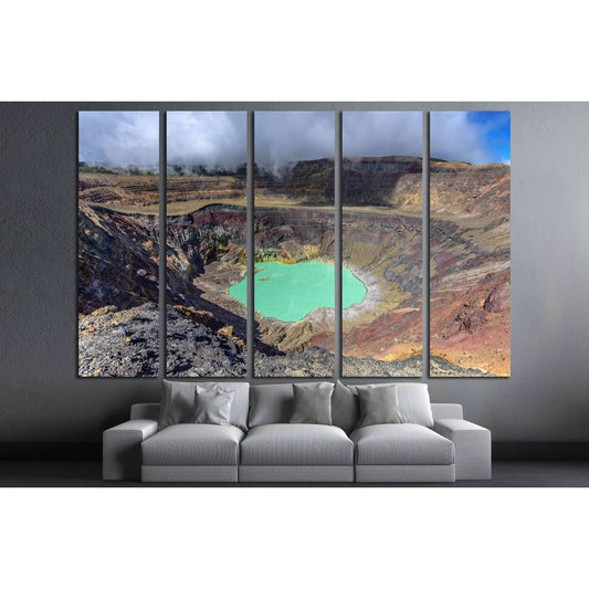 Ilamatepec lagoon on the active Santa Ana Volcano in El Salvador №3070 Ready to Hang Canvas PrintCanvas art arrives ready to hang, with hanging accessories included and no additional framing required. Every canvas print is hand-crafted, made on-demand at
