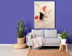 Intersecting Lines and Bold Strokes - Canvas Print - Artoholica Ready to Hang Canvas Print