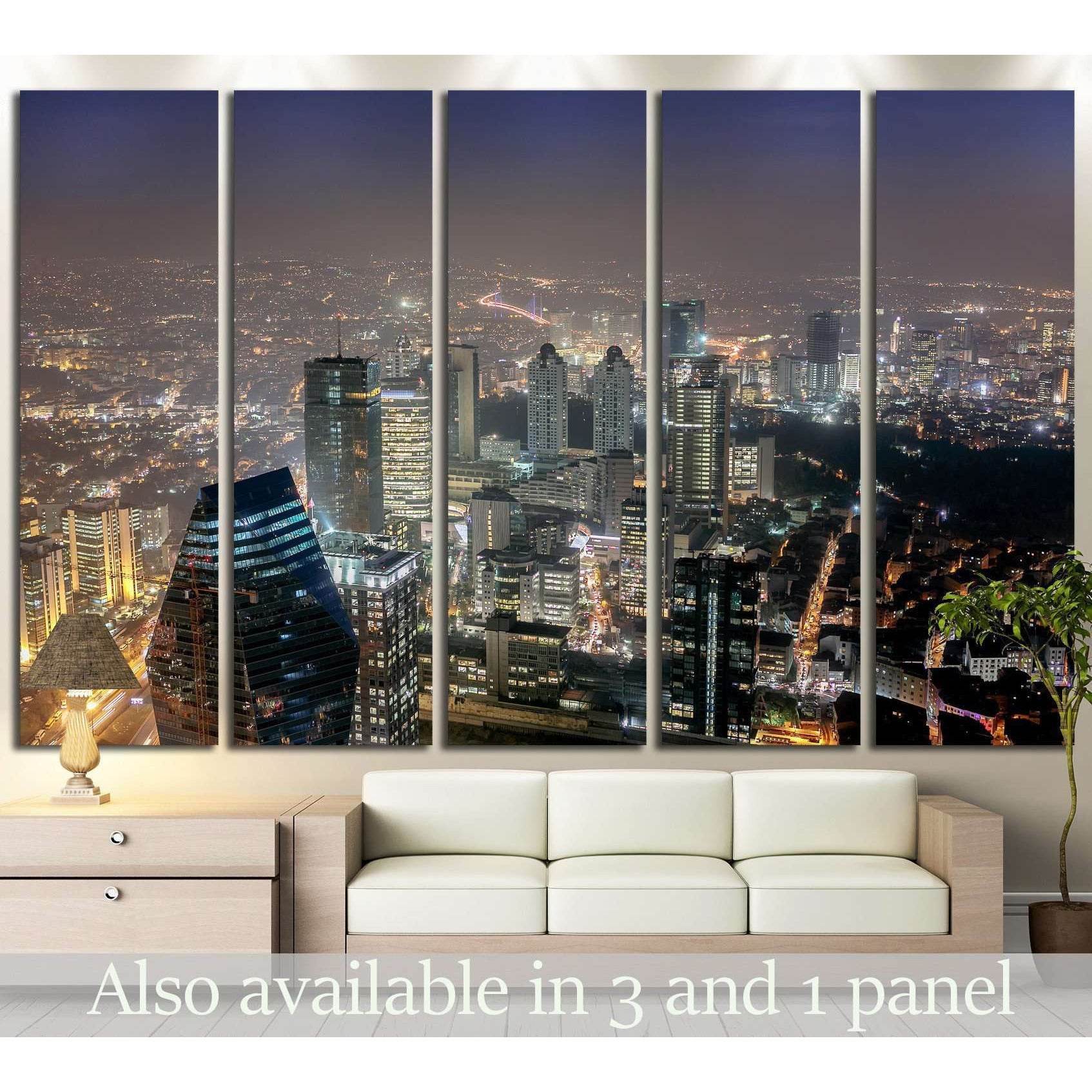 istanbul skyline №1174 Ready to Hang Canvas PrintCanvas art arrives ready to hang, with hanging accessories included and no additional framing required. Every canvas print is hand-crafted, made on-demand at our workshop and expertly stretched around 100%