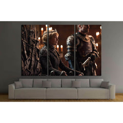 Jaime Lannister and Cersei Lannister №3322 Ready to Hang Canvas PrintCanvas art arrives ready to hang, with hanging accessories included and no additional framing required. Every canvas print is hand-crafted, made on-demand at our workshop and expertly st