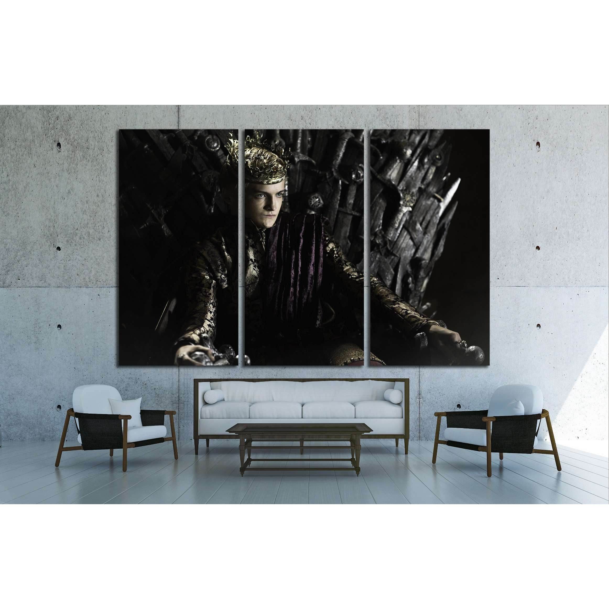 Joffrey Baratheon №3352 Ready to Hang Canvas PrintCanvas art arrives ready to hang, with hanging accessories included and no additional framing required. Every canvas print is hand-crafted, made on-demand at our workshop and expertly stretched around 100%