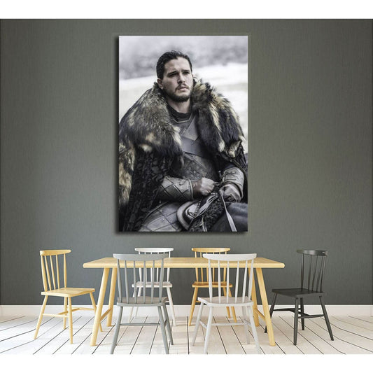 Jon Snow bastard son of Lord Eddard Stark №3320 Ready to Hang Canvas PrintCanvas art arrives ready to hang, with hanging accessories included and no additional framing required. Every canvas print is hand-crafted, made on-demand at our workshop and expert