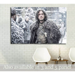 jon snow №3353 Ready to Hang Canvas PrintCanvas art arrives ready to hang, with hanging accessories included and no additional framing required. Every canvas print is hand-crafted, made on-demand at our workshop and expertly stretched around 100% North Am