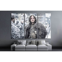 jon snow №3353 Ready to Hang Canvas PrintCanvas art arrives ready to hang, with hanging accessories included and no additional framing required. Every canvas print is hand-crafted, made on-demand at our workshop and expertly stretched around 100% North Am