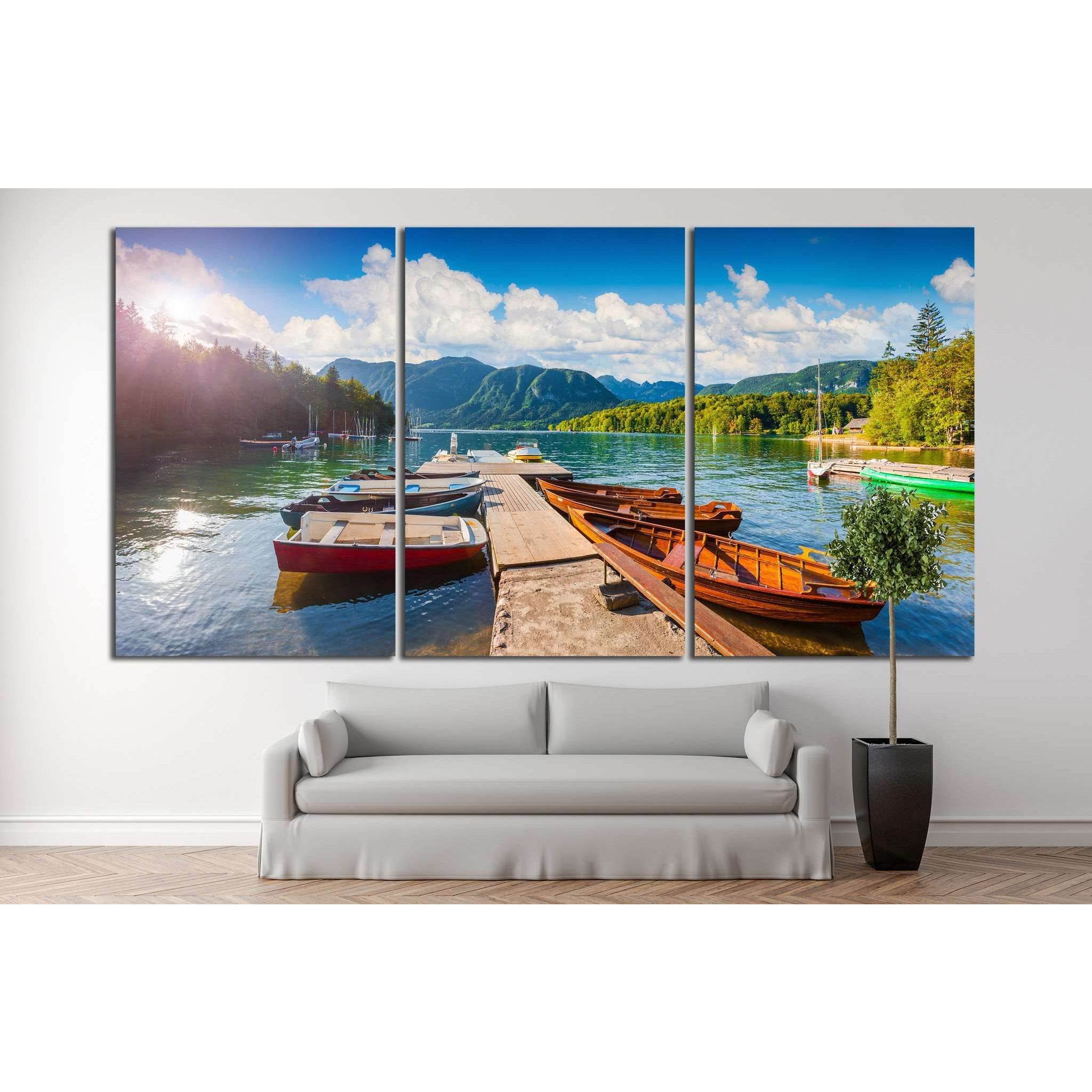 julian Alps, Slovenia №873 Ready to Hang Canvas PrintCanvas art arrives ready to hang, with hanging accessories included and no additional framing required. Every canvas print is hand-crafted, made on-demand at our workshop and expertly stretched around 1