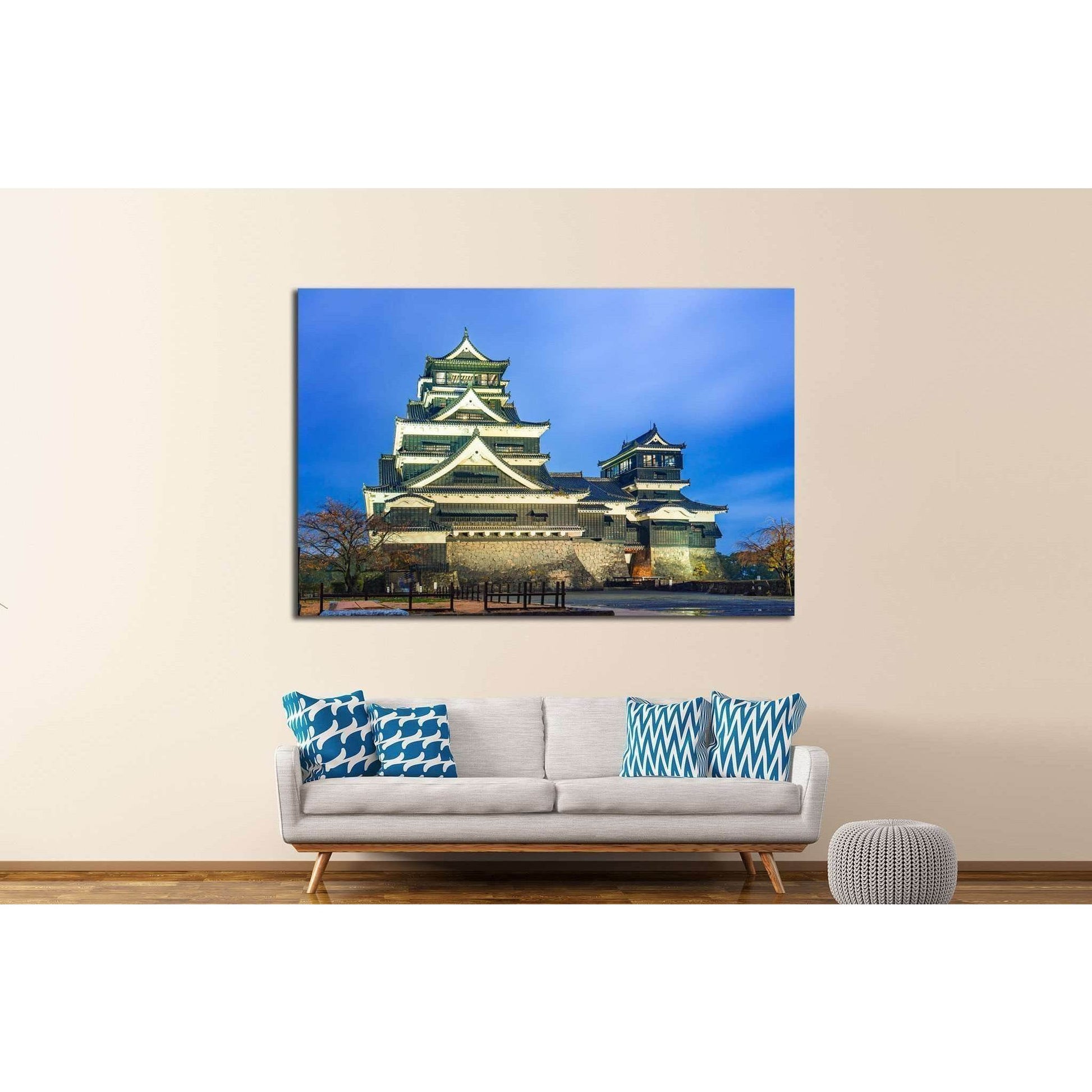 Kumamoto Castle in Kumamoto, Japan №1802 Ready to Hang Canvas PrintCanvas art arrives ready to hang, with hanging accessories included and no additional framing required. Every canvas print is hand-crafted, made on-demand at our workshop and expertly stre