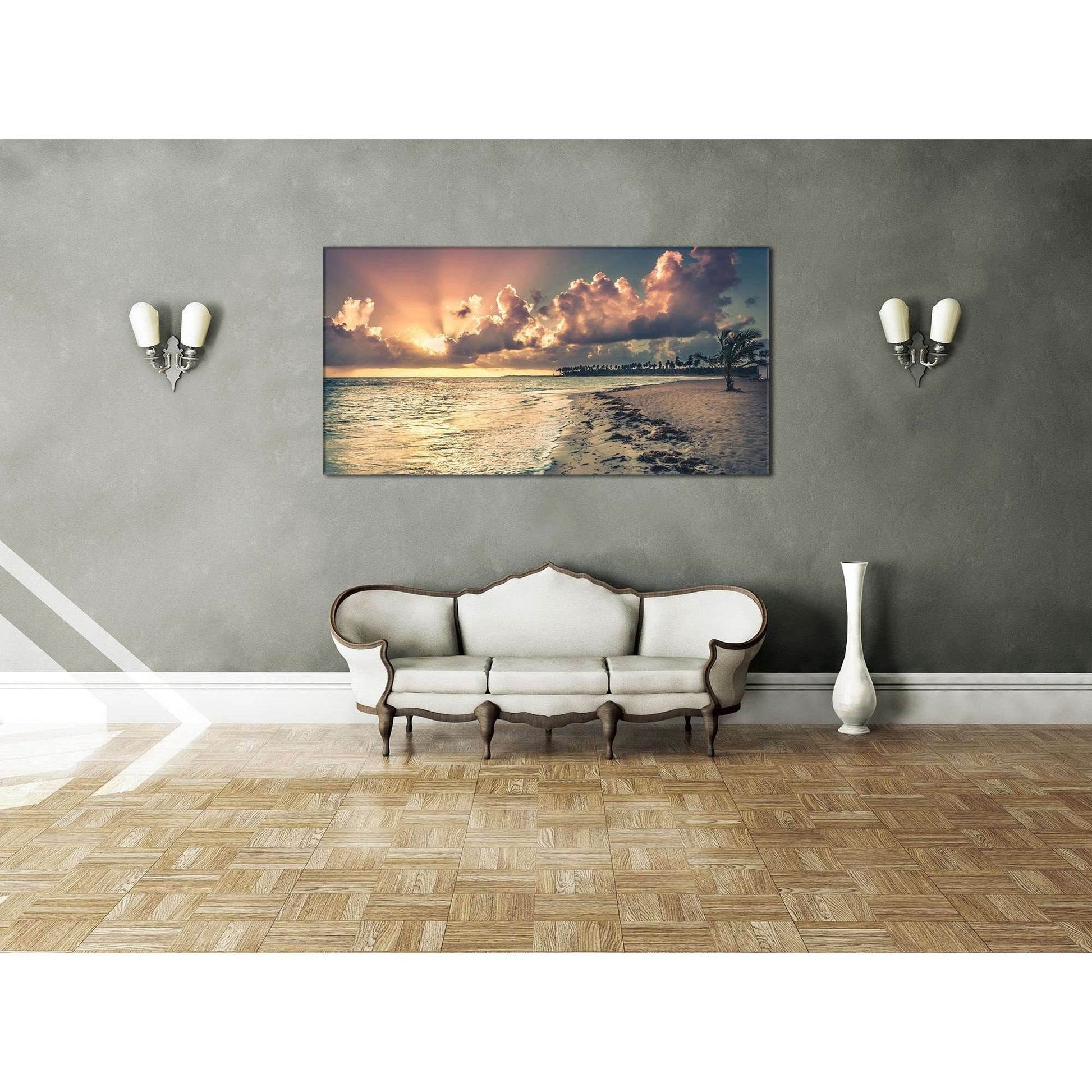 Large Beach №743 Ready to Hang Canvas PrintCanvas art arrives ready to hang, with hanging accessories included and no additional framing required. Every canvas print is hand-crafted, made on-demand at our workshop and expertly stretched around 100% North