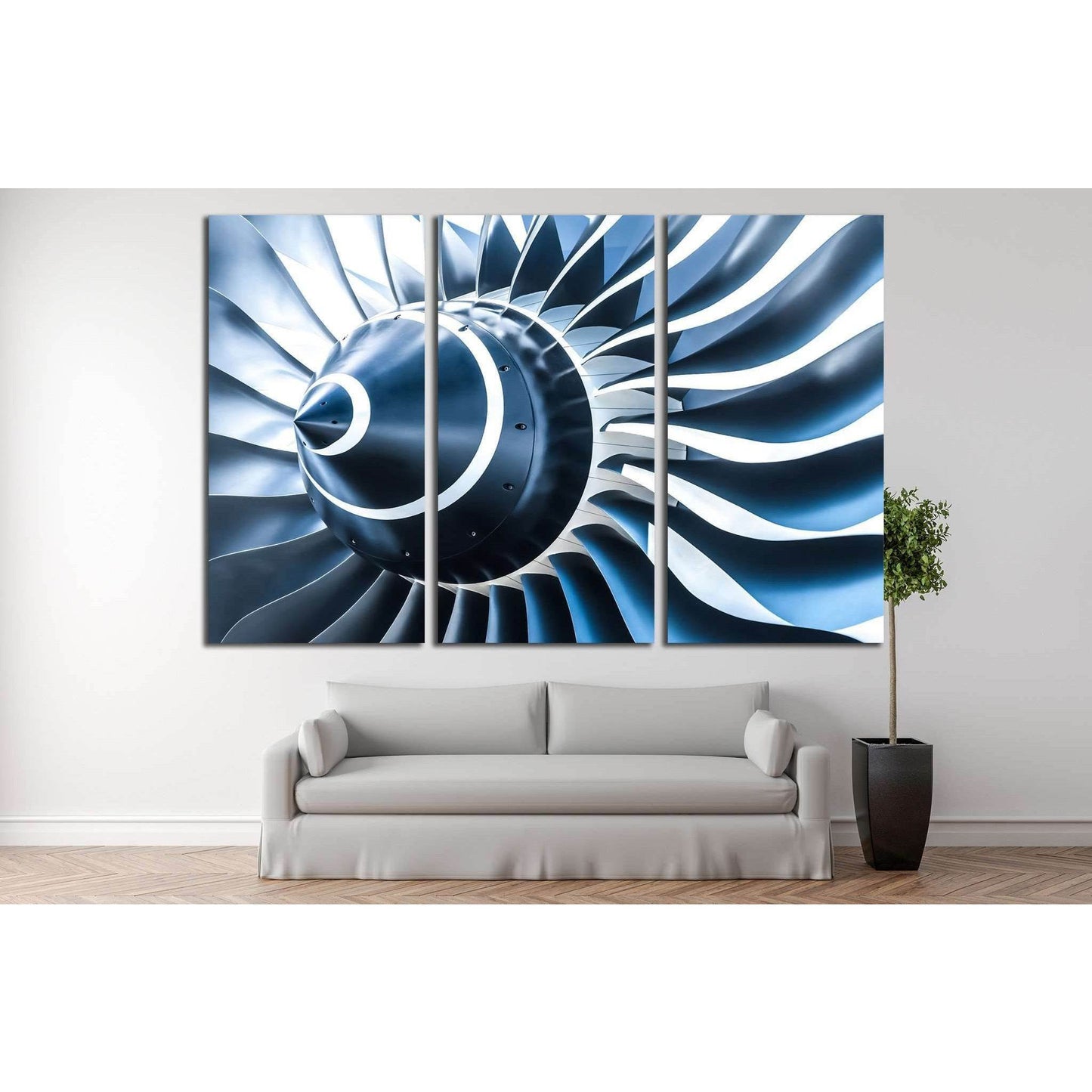 Large Propeller №173 Ready to Hang Canvas PrintCanvas art arrives ready to hang, with hanging accessories included and no additional framing required. Every canvas print is hand-crafted, made on-demand at our workshop and expertly stretched around 100% No