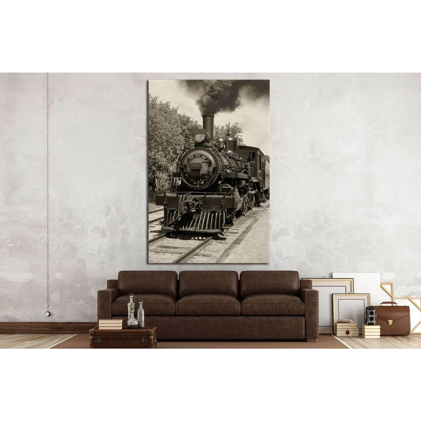 Locomotive Wall Art №235 Ready to Hang Canvas PrintCanvas art arrives ready to hang, with hanging accessories included and no additional framing required. Every canvas print is hand-crafted, made on-demand at our workshop and expertly stretched around 100