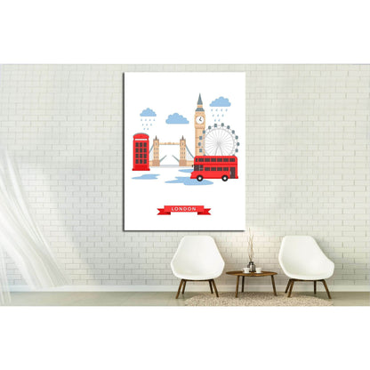 London №4531 Ready to Hang Canvas PrintCanvas art arrives ready to hang, with hanging accessories included and no additional framing required. Every canvas print is hand-crafted, made on-demand at our workshop and expertly stretched around 100% North Amer