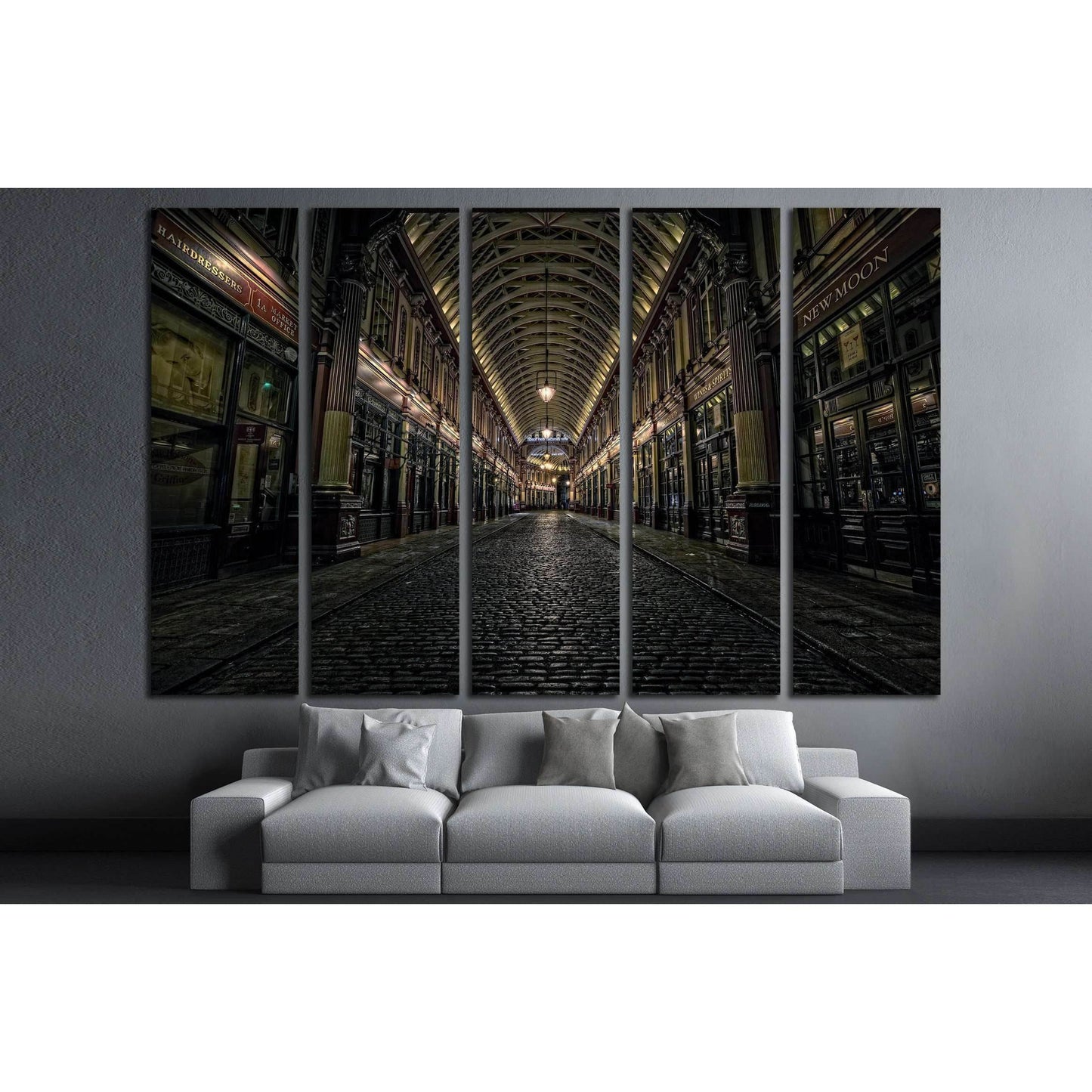 LONDON, UK, Leadenhall Market in the City of London №2202 Ready to Hang Canvas PrintCanvas art arrives ready to hang, with hanging accessories included and no additional framing required. Every canvas print is hand-crafted, made on-demand at our workshop