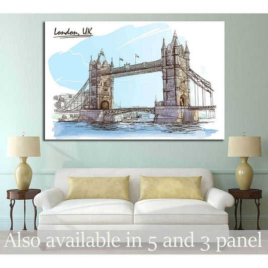 London, UK №577 Ready to Hang Canvas PrintCanvas art arrives ready to hang, with hanging accessories included and no additional framing required. Every canvas print is hand-crafted, made on-demand at our workshop and expertly stretched around 100% North A