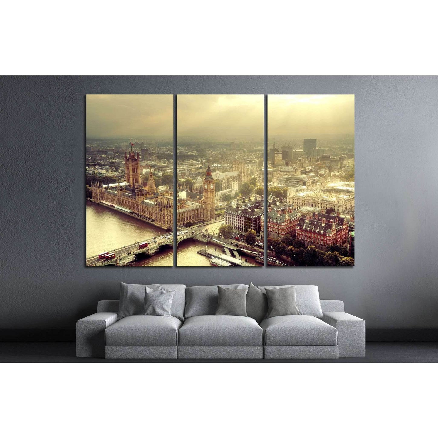 London urban cityscape №592 Ready to Hang Canvas PrintCanvas art arrives ready to hang, with hanging accessories included and no additional framing required. Every canvas print is hand-crafted, made on-demand at our workshop and expertly stretched around