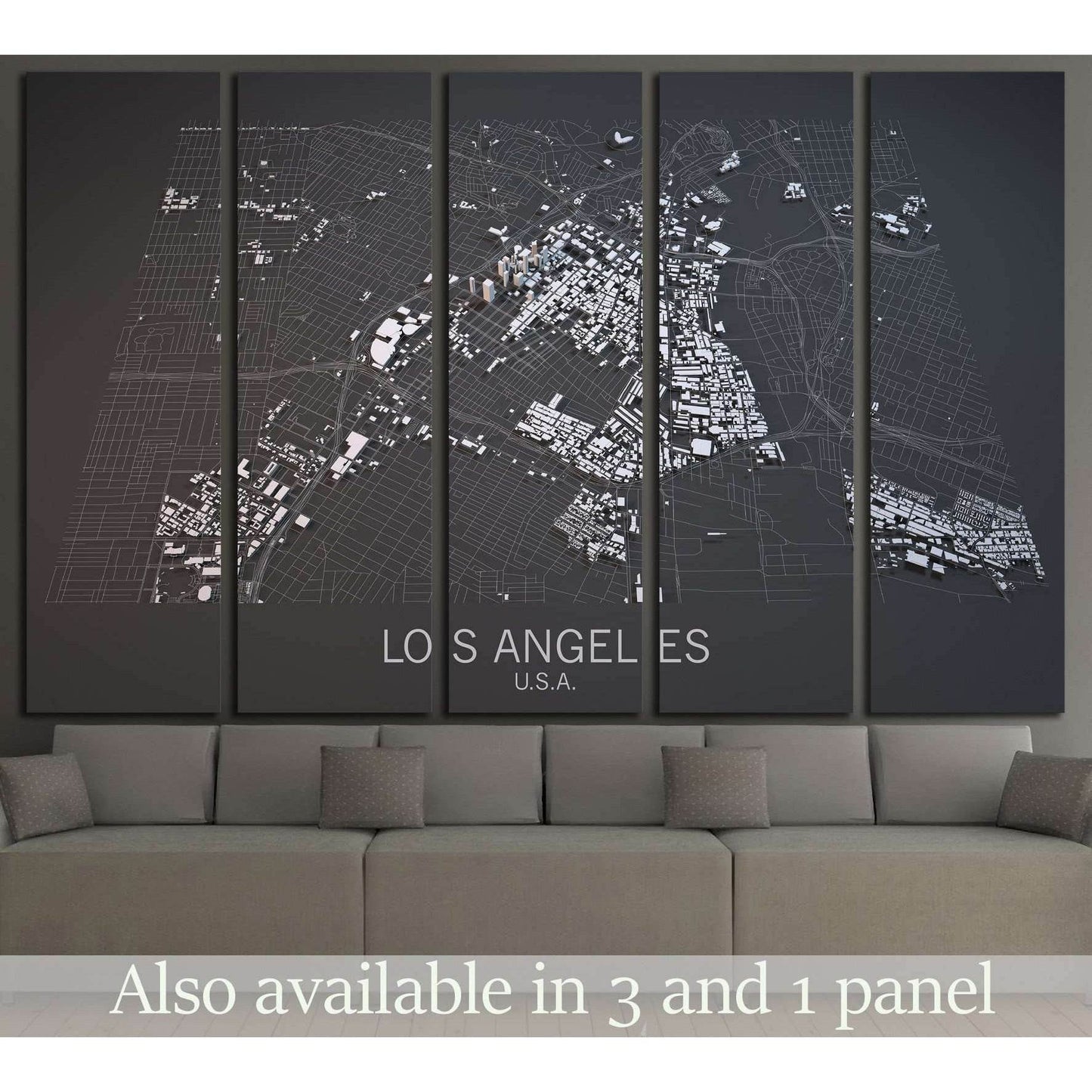 Los Angeles, LA Map Blueprint Canvas Art PrintDecorate your walls with a stunning Los Angeles Map Canvas Art Print from the world's largest art gallery. Choose from thousands of Map Blueprint artworks with various sizing options. Choose your perfect art p