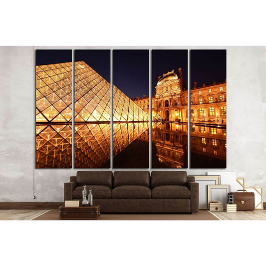 Louvre Paris №1168 Ready to Hang Canvas PrintCanvas art arrives ready to hang, with hanging accessories included and no additional framing required. Every canvas print is hand-crafted, made on-demand at our workshop and expertly stretched around 100% Nort