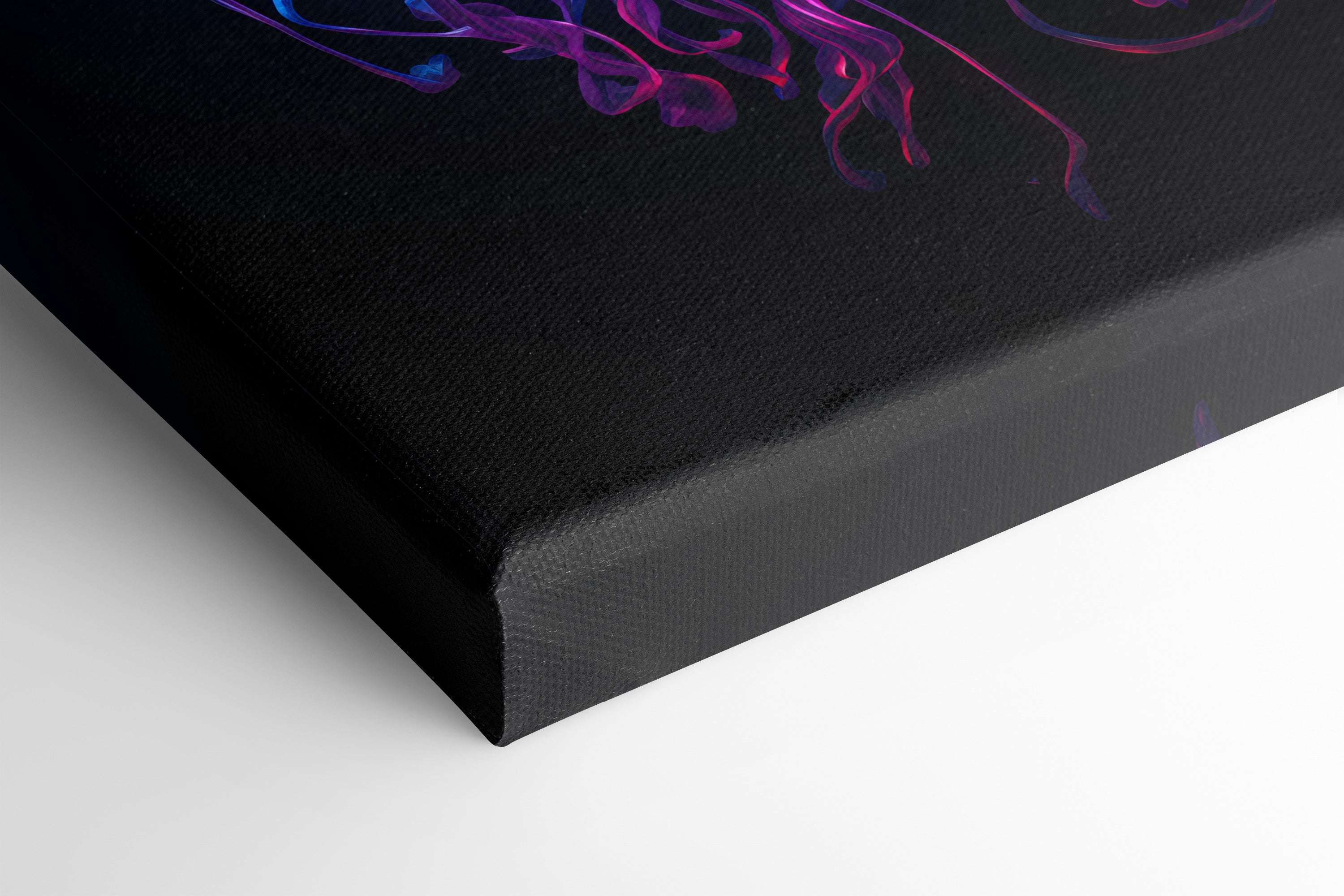 Luminous Dance of Cosmic Medusa - Canvas Print - Artoholica Ready to Hang Canvas Print