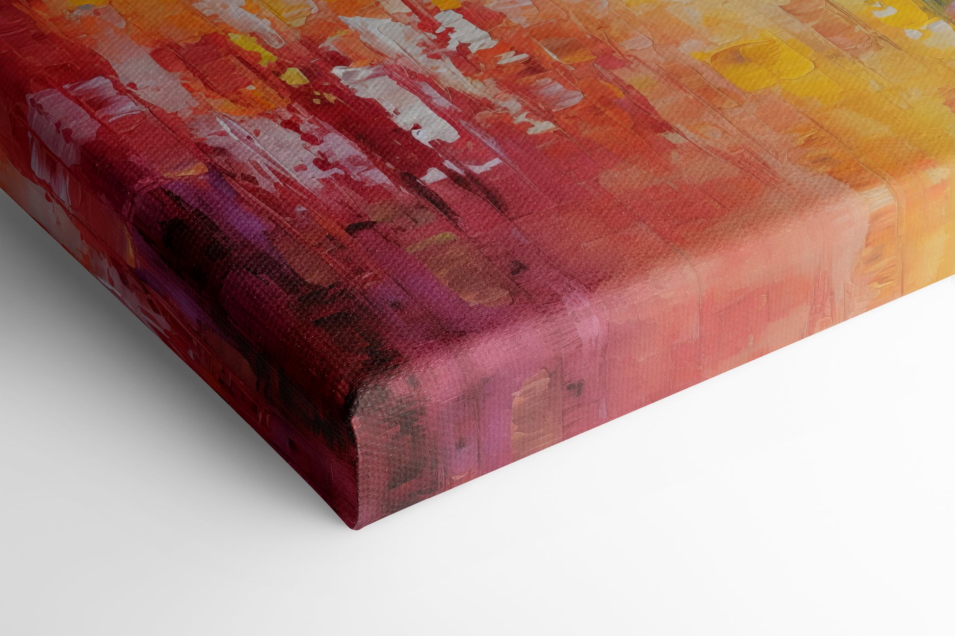 Luminous Multi-Colored Abstract - Canvas Print - Artoholica Ready to Hang Canvas Print