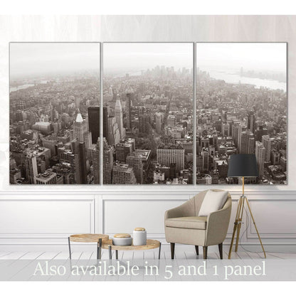 Manhattan New York №3019 Ready to Hang Canvas PrintCanvas art arrives ready to hang, with hanging accessories included and no additional framing required. Every canvas print is hand-crafted, made on-demand at our workshop and expertly stretched around 100