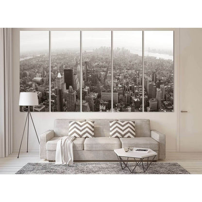 Manhattan New York №3019 Ready to Hang Canvas PrintCanvas art arrives ready to hang, with hanging accessories included and no additional framing required. Every canvas print is hand-crafted, made on-demand at our workshop and expertly stretched around 100