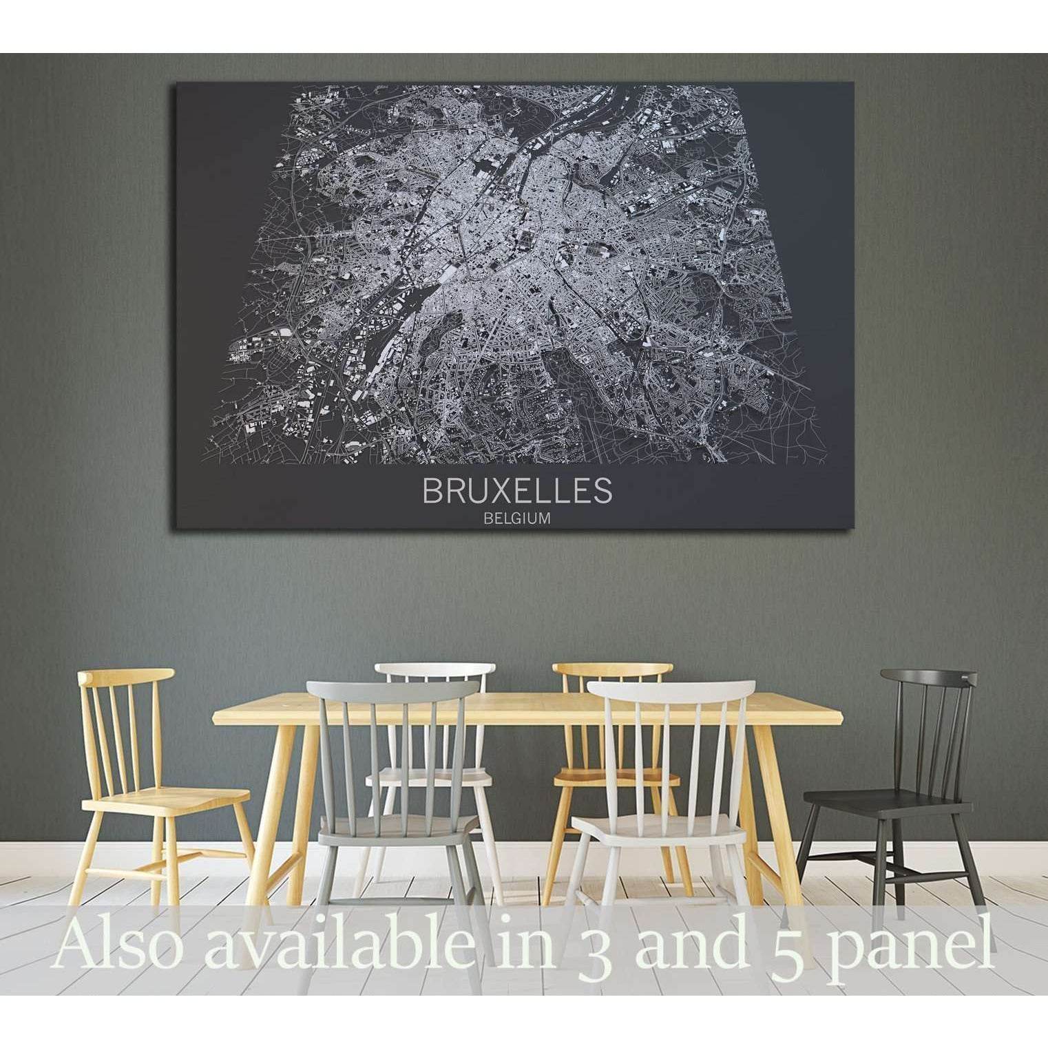 Map of Bruxelles Canvas PrintDecorate your walls with a stunning Bruxelles Map Canvas Art Print from the world's largest art gallery. Choose from thousands of Map artworks with various sizing options. Choose your perfect art print to complete your home de