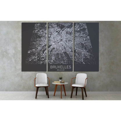 Map of Bruxelles Canvas PrintDecorate your walls with a stunning Bruxelles Map Canvas Art Print from the world's largest art gallery. Choose from thousands of Map artworks with various sizing options. Choose your perfect art print to complete your home de