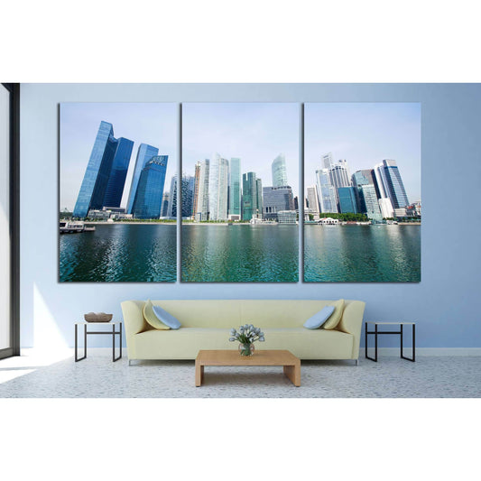 Marina Bay Skyscrapers in Singapore №2300 Ready to Hang Canvas PrintCanvas art arrives ready to hang, with hanging accessories included and no additional framing required. Every canvas print is hand-crafted, made on-demand at our workshop and expertly str