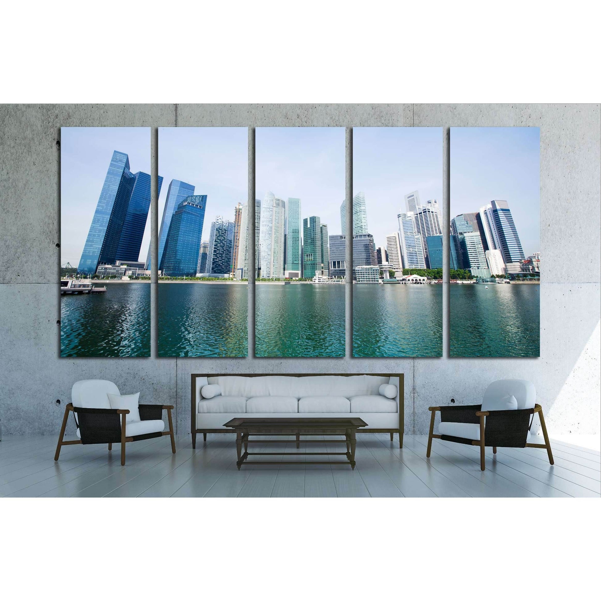 Marina Bay Skyscrapers in Singapore №2300 Ready to Hang Canvas PrintCanvas art arrives ready to hang, with hanging accessories included and no additional framing required. Every canvas print is hand-crafted, made on-demand at our workshop and expertly str