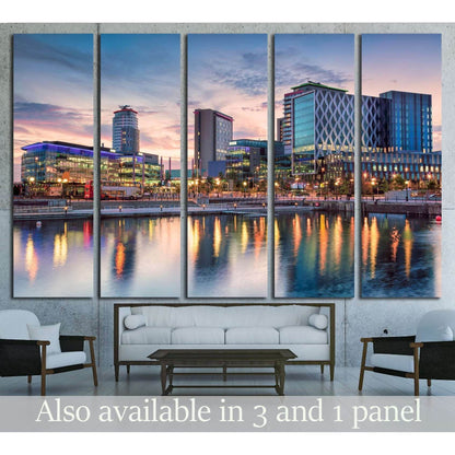 Media City at Salford Quays №2050 Ready to Hang Canvas PrintCanvas art arrives ready to hang, with hanging accessories included and no additional framing required. Every canvas print is hand-crafted, made on-demand at our workshop and expertly stretched a