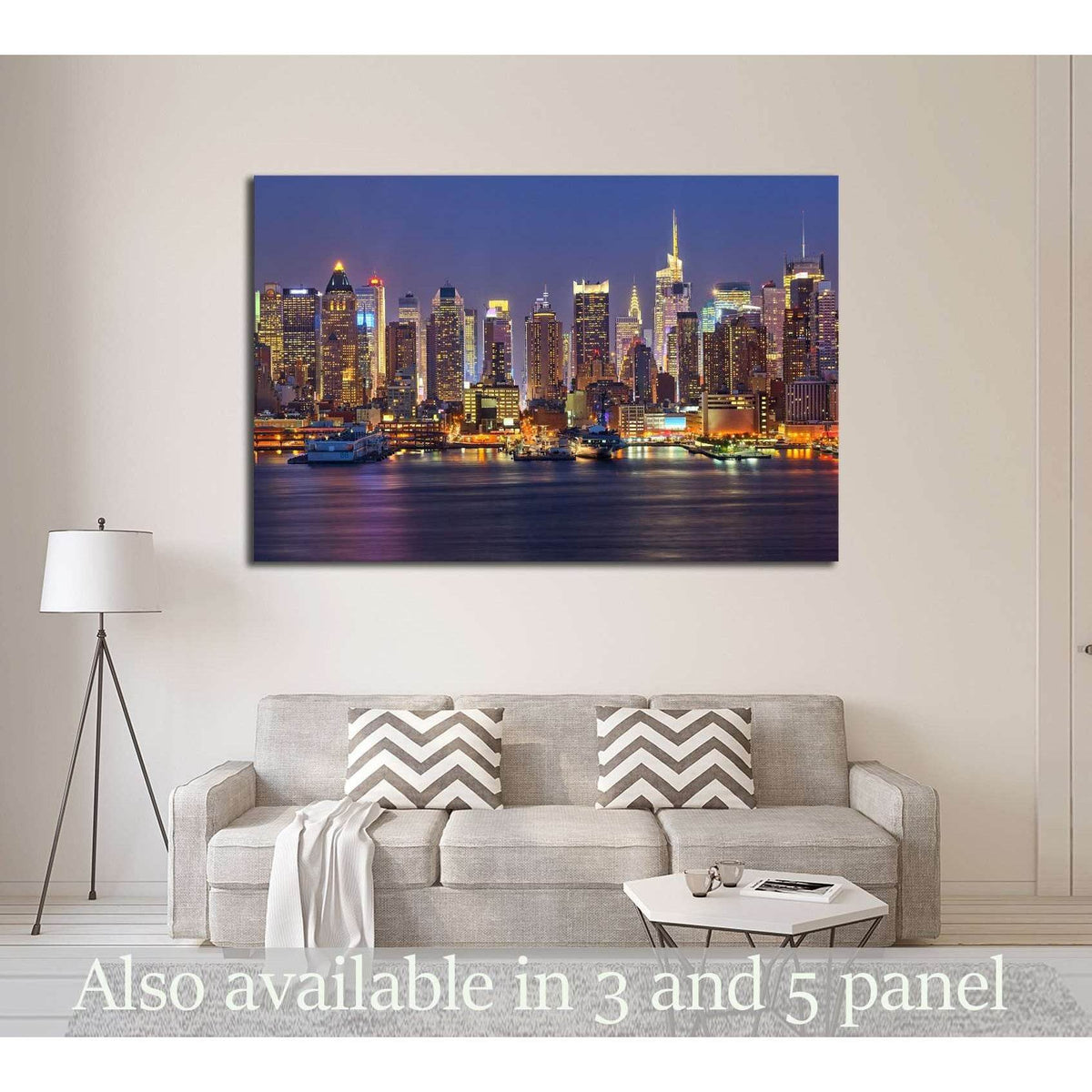 Melbourne skyline looking towards Flinders Street Station №2611 Ready to Hang Canvas PrintCanvas art arrives ready to hang, with hanging accessories included and no additional framing required. Every canvas print is hand-crafted, made on-demand at our wor