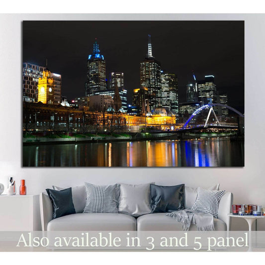 Melbourne's Central Business District №817 Ready to Hang Canvas PrintCanvas art arrives ready to hang, with hanging accessories included and no additional framing required. Every canvas print is hand-crafted, made on-demand at our workshop and expertly st