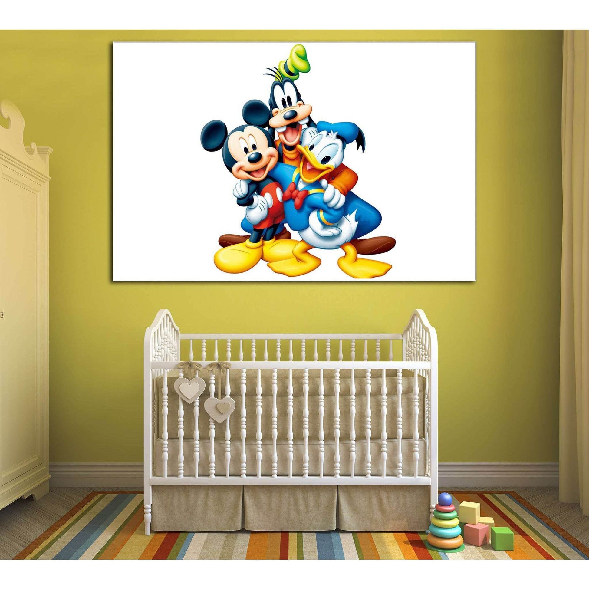 Mickey Mouse and his friends №2019 Ready to Hang Canvas PrintCanvas art arrives ready to hang, with hanging accessories included and no additional framing required. Every canvas print is hand-crafted, made on-demand at our workshop and expertly stretched