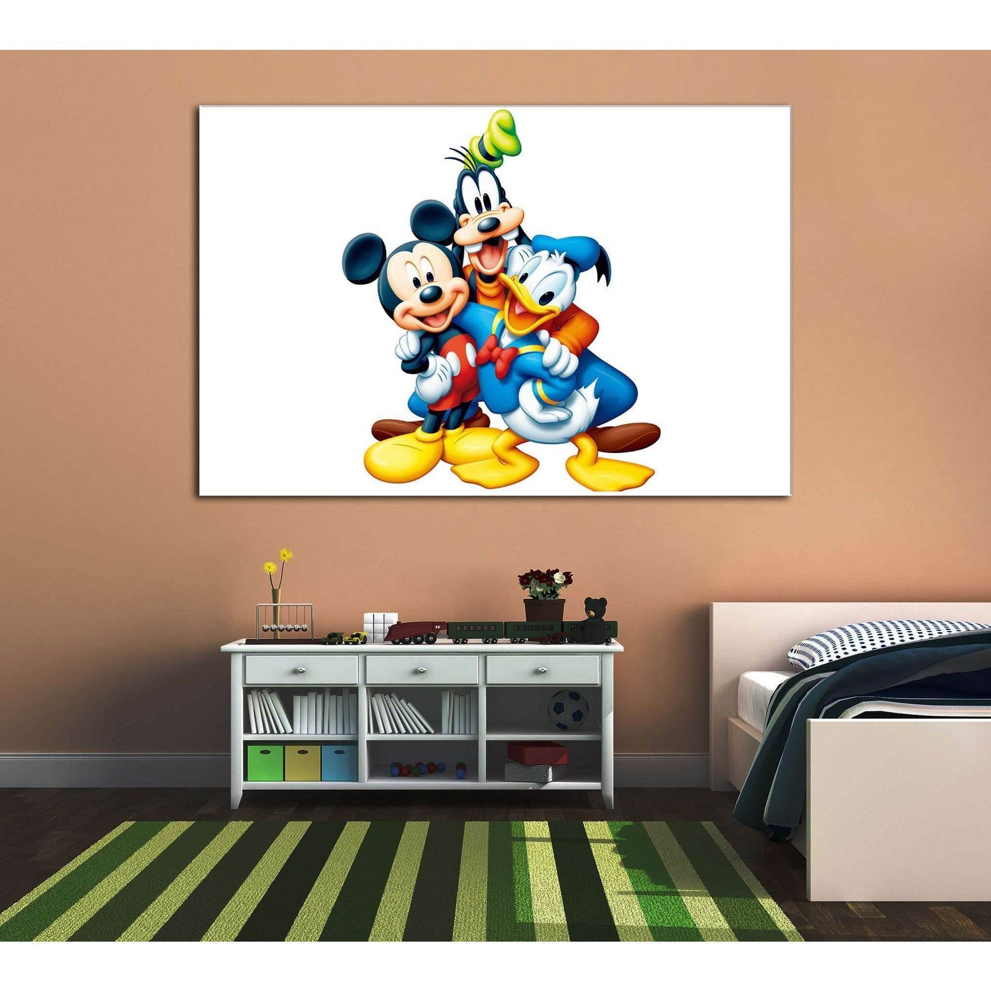 Mickey Mouse and his friends №2019 Ready to Hang Canvas PrintCanvas art arrives ready to hang, with hanging accessories included and no additional framing required. Every canvas print is hand-crafted, made on-demand at our workshop and expertly stretched