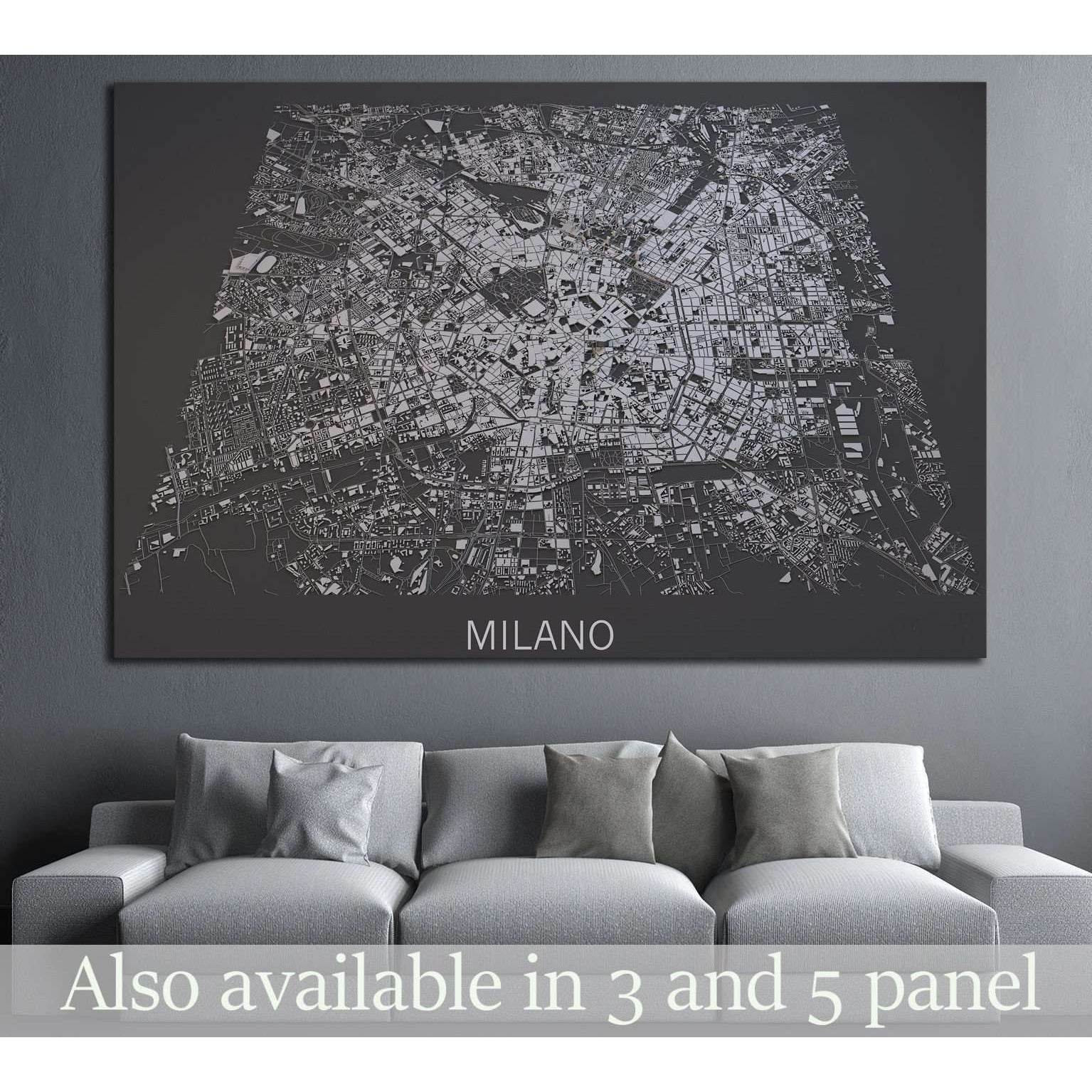 Map Of Milan Canvas PrintDecorate your walls with a stunning Milan Map Canvas Art Print from the world's largest art gallery. Choose from thousands of Decorative Map artworks with various sizing options. Choose your perfect art print to complete your home