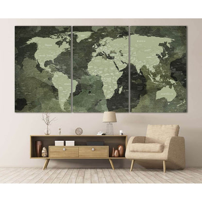 Military Themed World Map Canvas PrintDecorate your walls with a stunning Military World Map Canvas Art Print from the world's largest art gallery. Choose from thousands of World Map artworks with various sizing options. Choose your perfect art print to c