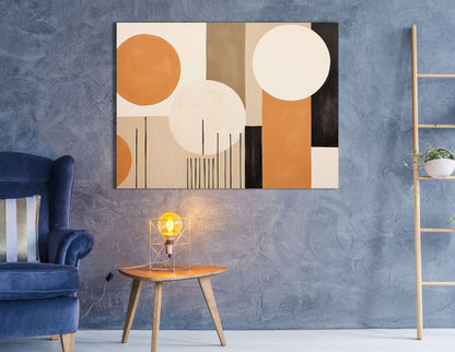 Modern Abstract Circle - Canvas Print - Artoholica Ready to Hang Canvas Print