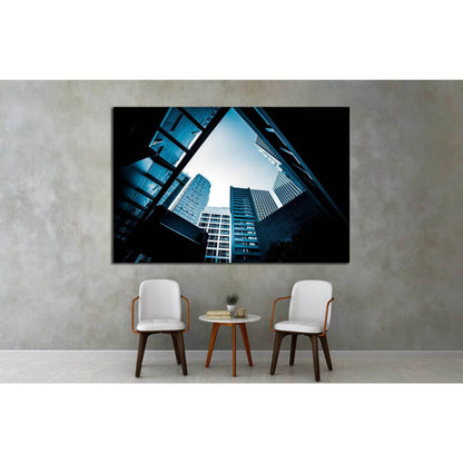 Modern Architecture monochrome tone №1577 Ready to Hang Canvas PrintCanvas art arrives ready to hang, with hanging accessories included and no additional framing required. Every canvas print is hand-crafted, made on-demand at our workshop and expertly str