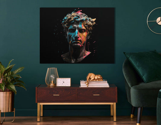 Modern Interpretation of Classical Sculpture - Canvas Print - Artoholica Ready to Hang Canvas Print