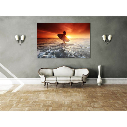 Modern Sunset №654 Ready to Hang Canvas PrintCanvas art arrives ready to hang, with hanging accessories included and no additional framing required. Every canvas print is hand-crafted, made on-demand at our workshop and expertly stretched around 100% Nort