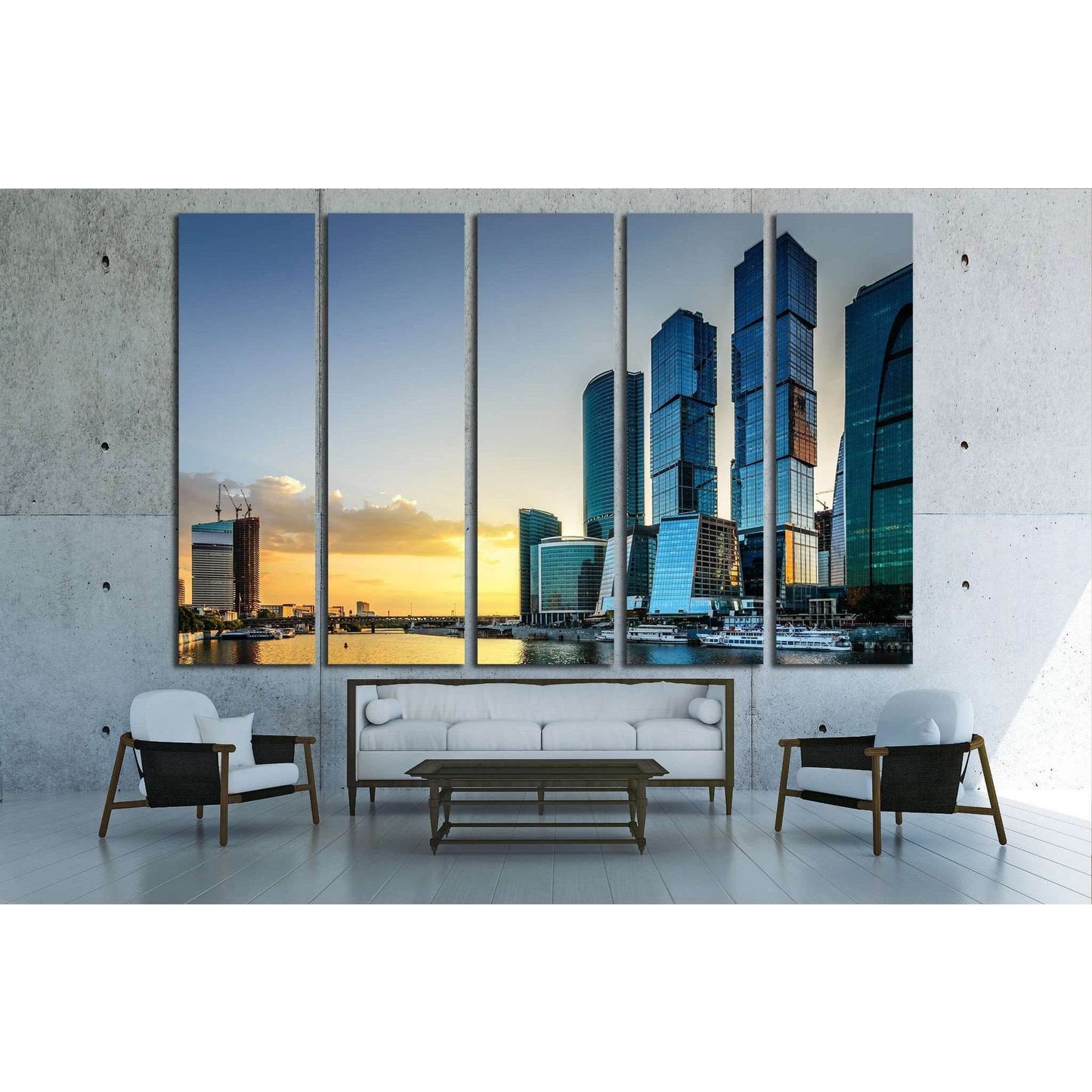 Moscow City. Russia №1533 Ready to Hang Canvas PrintCanvas art arrives ready to hang, with hanging accessories included and no additional framing required. Every canvas print is hand-crafted, made on-demand at our workshop and expertly stretched around 10