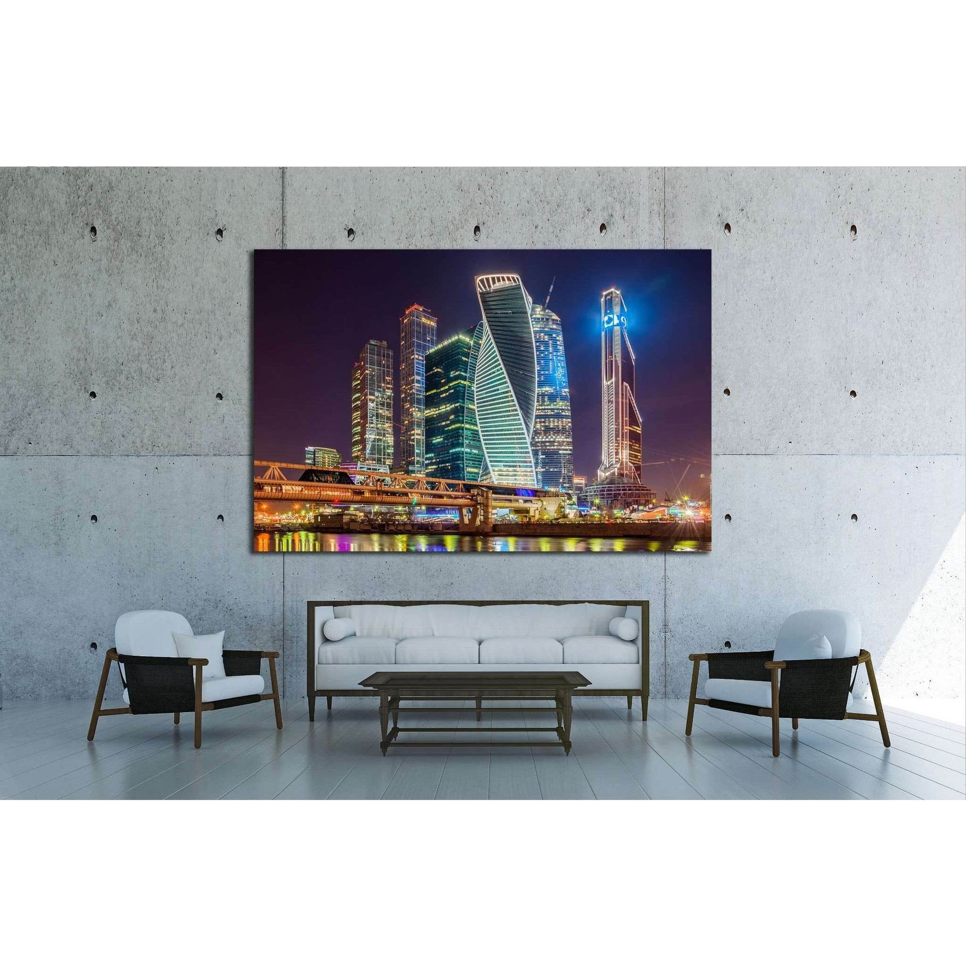 Moscow, Russia №1551 Ready to Hang Canvas PrintCanvas art arrives ready to hang, with hanging accessories included and no additional framing required. Every canvas print is hand-crafted, made on-demand at our workshop and expertly stretched around 100% No